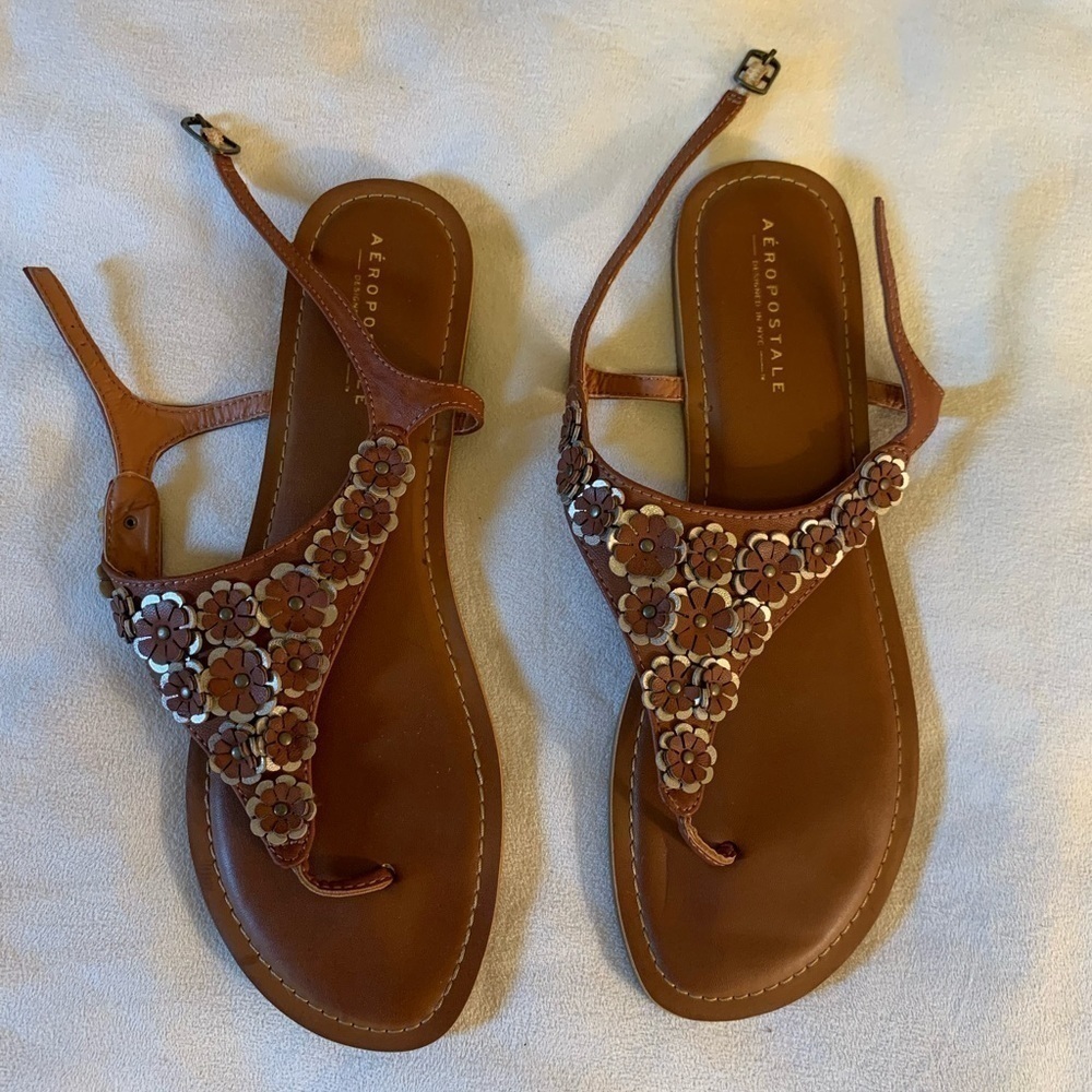 Women’s Aeropostale Thong Sandals Size 10​​​​​​​​​​